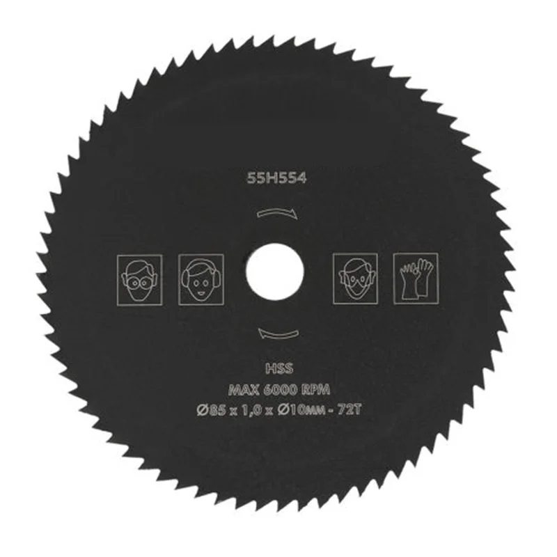 

Wood Saw Blade Metal High Hardness Durable 85mm*10mm Circular Cutting Disc Wheel High Quality Sharp Grinder Saw Disc