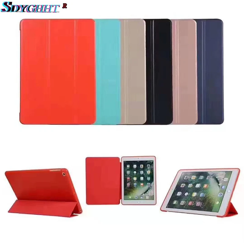 Чехол для нового iPad 9 7 дюймов 2017 2018 Air 1 2 Funda Мягкая силиконовая Нижняя задняя