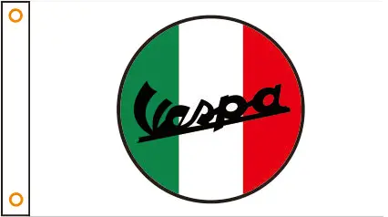 

Flag Italy Vespa Service Banner Custom 3 X 5 Ft 90 X 150 Cm 100% Polyester