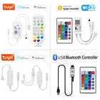 Светодиодная ленталентыфонариАксессуары для ламп Tuya Smart Life AlexaHomekit Google HomeBluetooth App, контроллер 12 В постоянного тока4 контакта