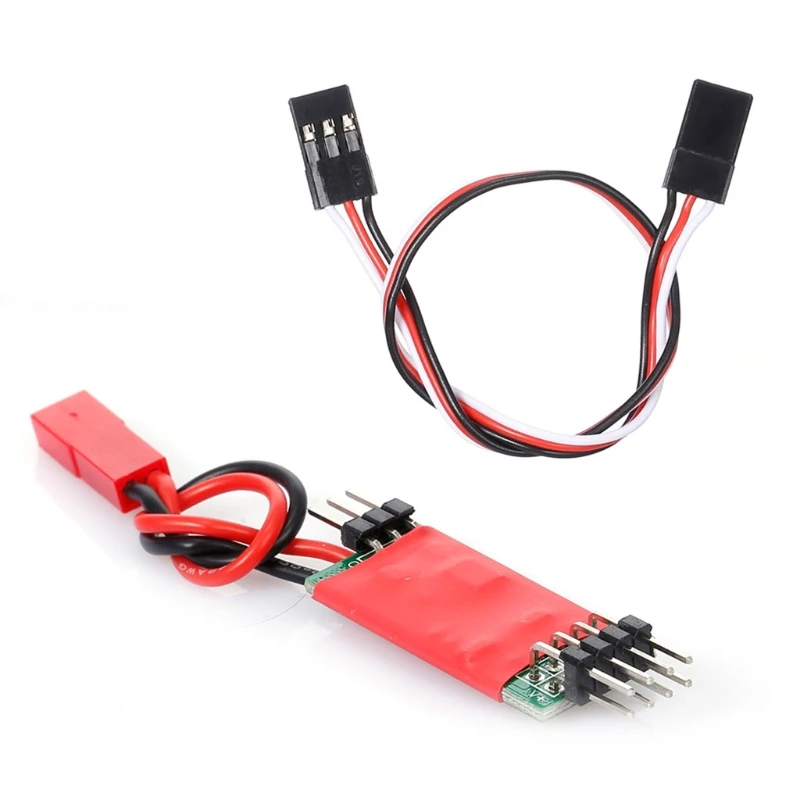 

Durable RC Model LED Lamp Control Panel Set Accessory CH3 Switch Panel System Fixed for 1/10 Scale RC Crawler SCX10 TRX4