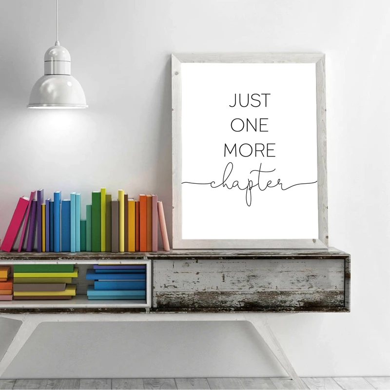 Книга с надписью Just One More подарок для писателей книга влюбленных чтение цитаты