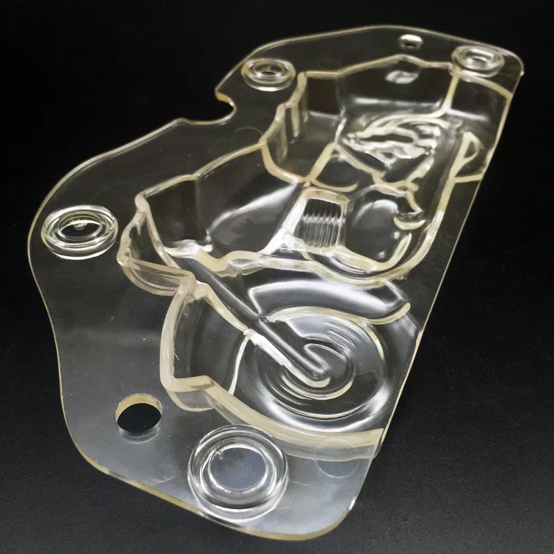 3D пластиковый Мотоцикл Форма для шоколада Сделай Сам ручной работы торт