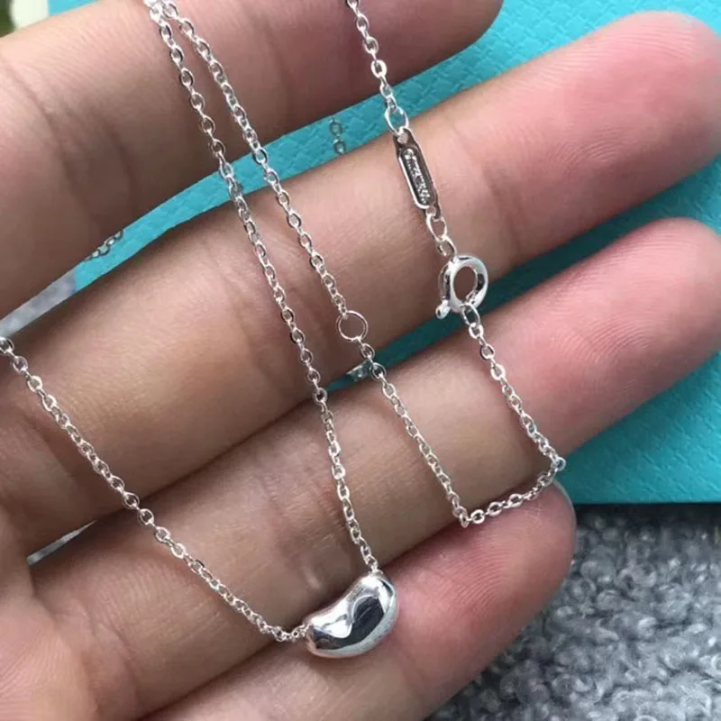 

925 Sterling Silver Necklace original design fashion brand jewelry wedding festival couple gift lady Necklace