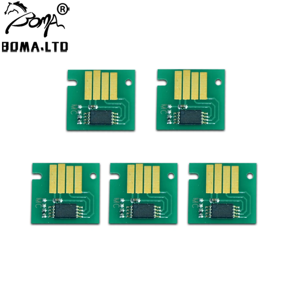 5 шт./лот Φ чипы резервуара для обслуживания Canon iPF750 iPF755 iPF760 IPF650 IPF655 IPF765 резервуар |