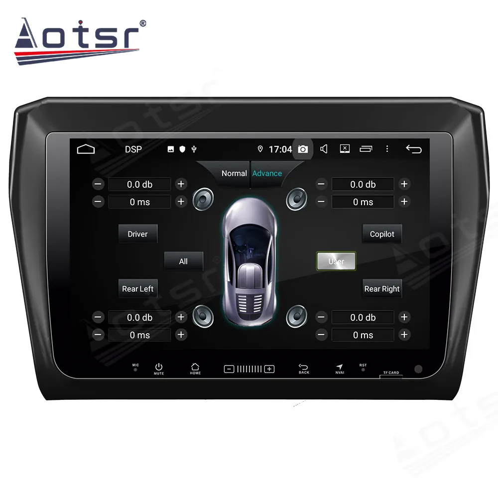 

128G Carplay Multimedia Stereo Android For Suzuki Swift 2017 2018 2019 GPS Navigation Video Auto Audio Radio Receiver Head Unit