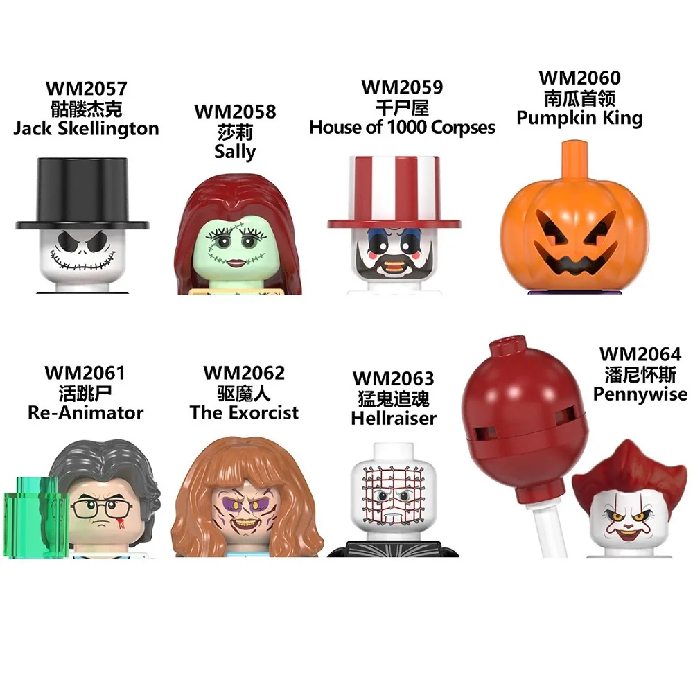 Мини Экшн-фигурки из серии ужас экзорцист пеннивайз хеллрайзер переживатель дом