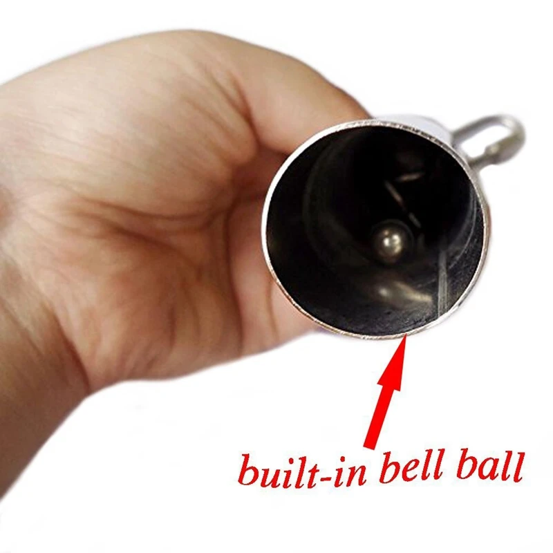 

Stainless Steel Bell Bird Toys Chew Toy For Parrot, Macaw, African Greys, Small Cockatoo, Parakeet, Cockatiels Heavy Duty Bird C