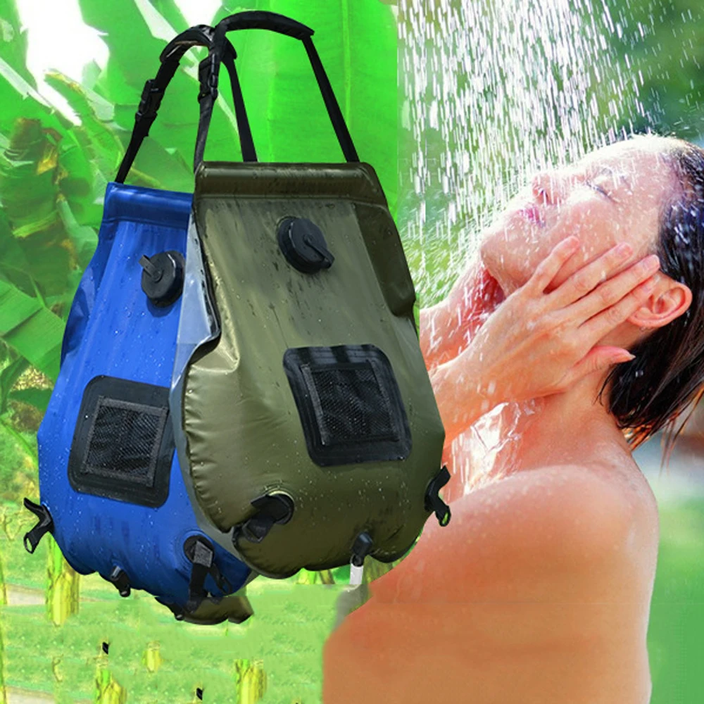 Water Bags For Outdoor Camping Hiking Solar Shower Bag 20L...