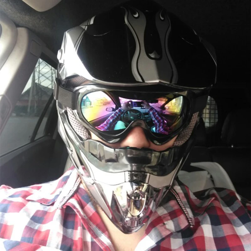 Новый мотоциклетный шлем защитный для женщин и мужчин бездорожье шлемы