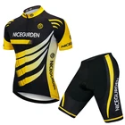 Мужская футболка для горного велосипеда, дышащий комплект с короткими рукавами, ремешок, велосипедная одежда, быстросохнущая велосипедная рубашка, спортивное снаряжение для велоспорта, 2021