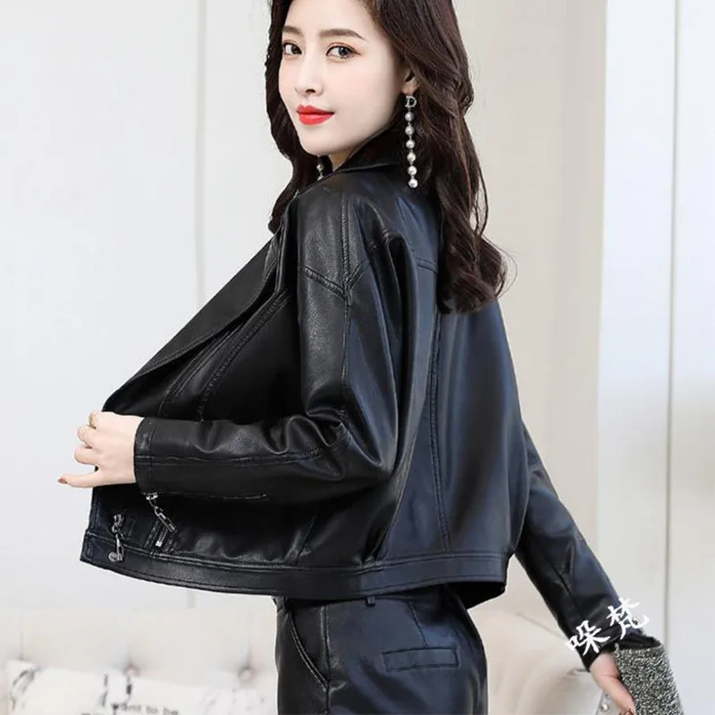 DUOFAN-abrigos de piel de oveja auténtica para mujer, chaqueta de aviador, prendas de vestir, Casaco femenino, ropa de calle DF0008, primavera y otoño, 2021