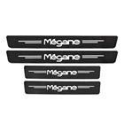 4 шт., наклейки на пороги автомобильной двери Renault Megane 2 3 Scenic 4 1