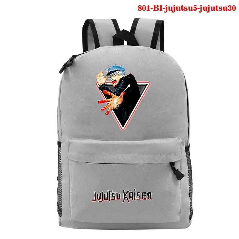 

Jujutsu Kaisen Backpacks Bags Unisex Cute Kawaii Boys Girls School Bags Anime Cartoon Jujutsu Kaisen Printed Backpack School
