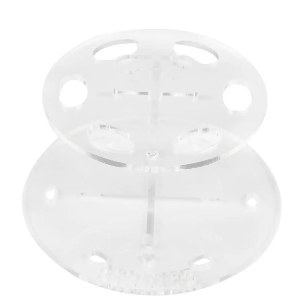 Transparent Красота уникальный ABS силикон хранение кистей для макияжа коробка Настольный органайзер для кистей для макияжа губная помада Держатели Аксессуары для макияжа - Цвет: Transparent