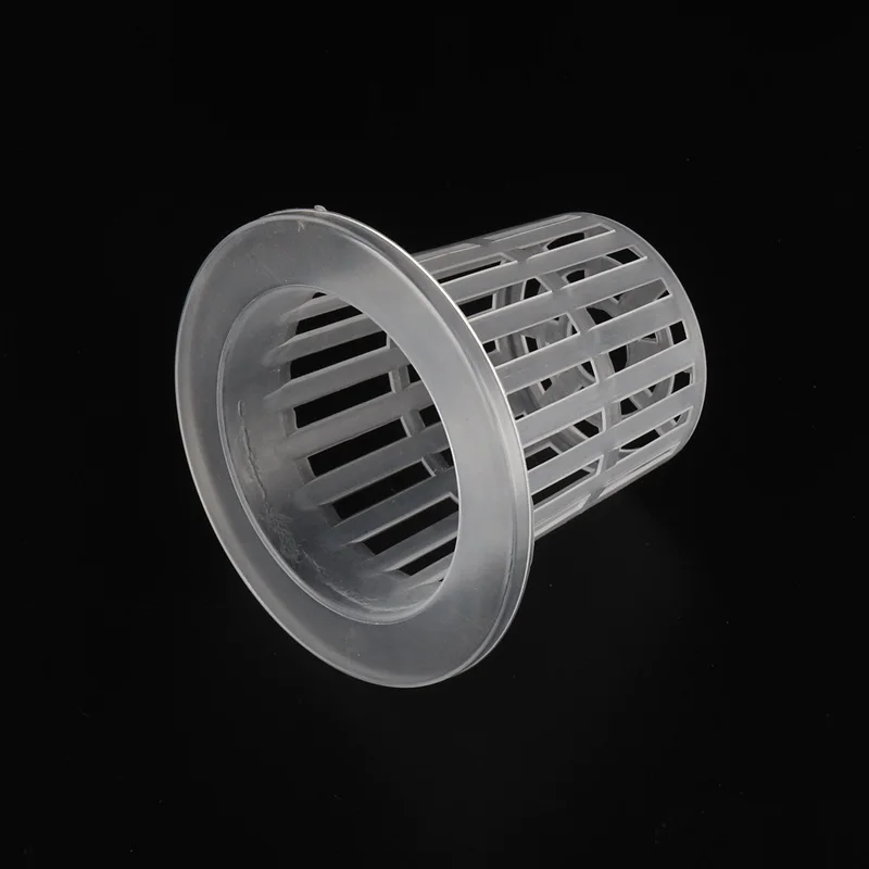 

50pcs Growing Basket Hydroponics Basket Vegetable Soilless Growing Plastic Mesh Pot High Quality Garden Planting Pots