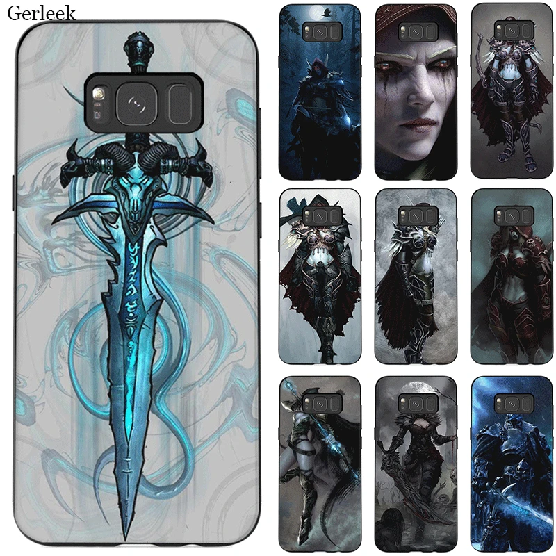 Чехол для телефона Samsung Galaxy S20 Plus Ultra A71 A01 A21 A41 A01EU A81 A91 A51 Note 10 World of Warcraft Arthas