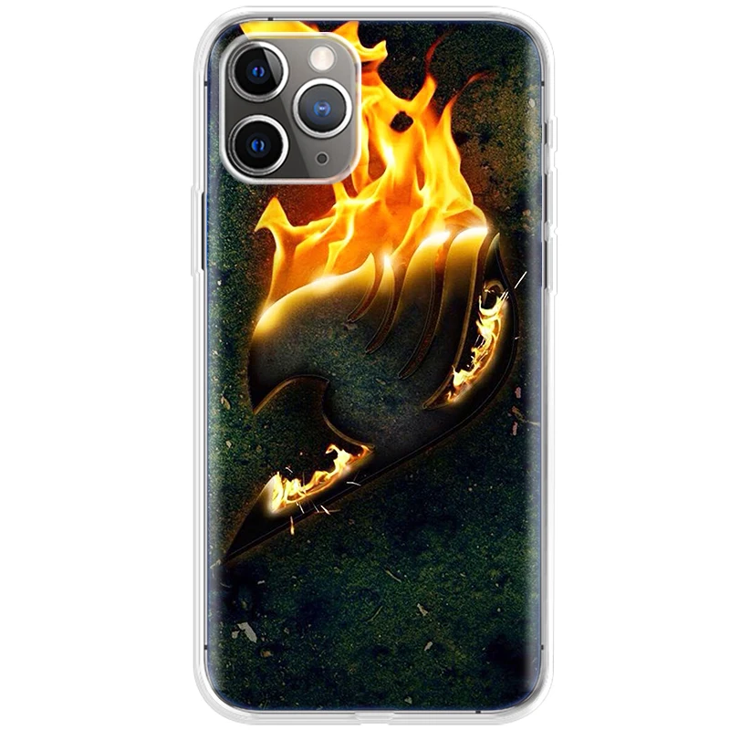 

Fairy Tail Soft Silicone Case For iPhone 7 8 6s Plus SE 2020 12 Pro Max 11 Pro Max Mini X XR XS Max Back Cover Shell Cases