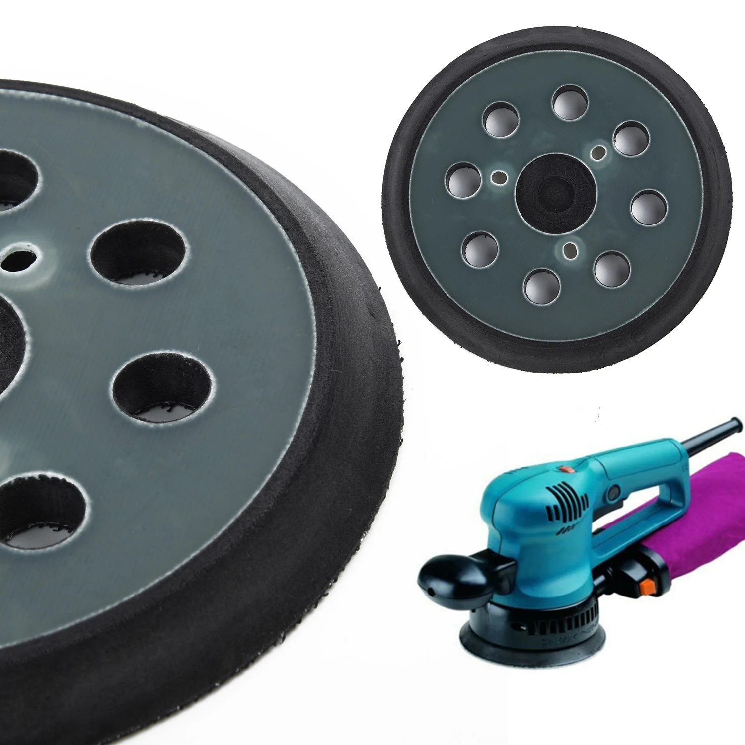 Шлифовальная подложка круглый шлифовальный станок база для Makita BO5010 BO5021 BO5041 MT922