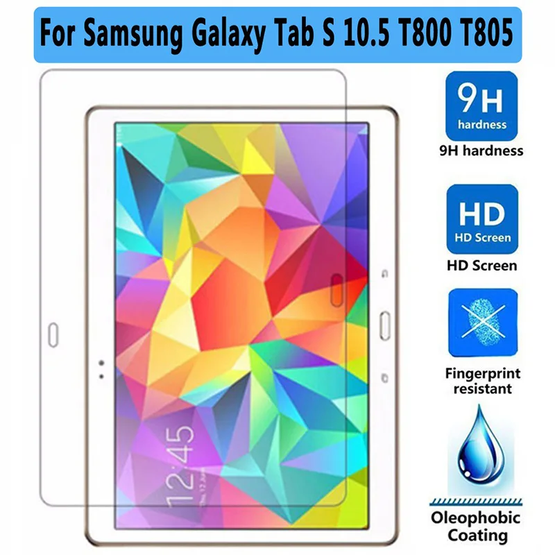 Защитная пленка из закаленного стекла для Samsung Galaxy Tab S 10 5 T800 планшета Стекло SM T805