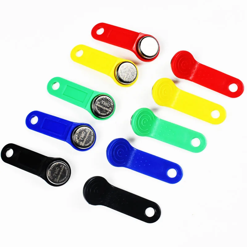 10 шт./лот Dallas DS1990A DS1990A-F5 IButton I-Button 1990A-F5 электронный ключ IB карты Fobs TM | Безопасность
