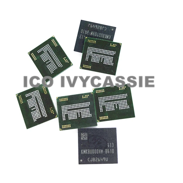 KM8U000VM B410 микросхема eMMC NAND flash memory BGA|Интегральные схемы| |