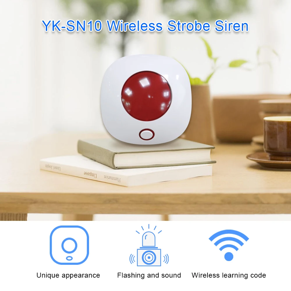 Беспроводная домашняя охранная сигнализация Tuya Gsm 4G Wi-Fi с камерой и датчиком