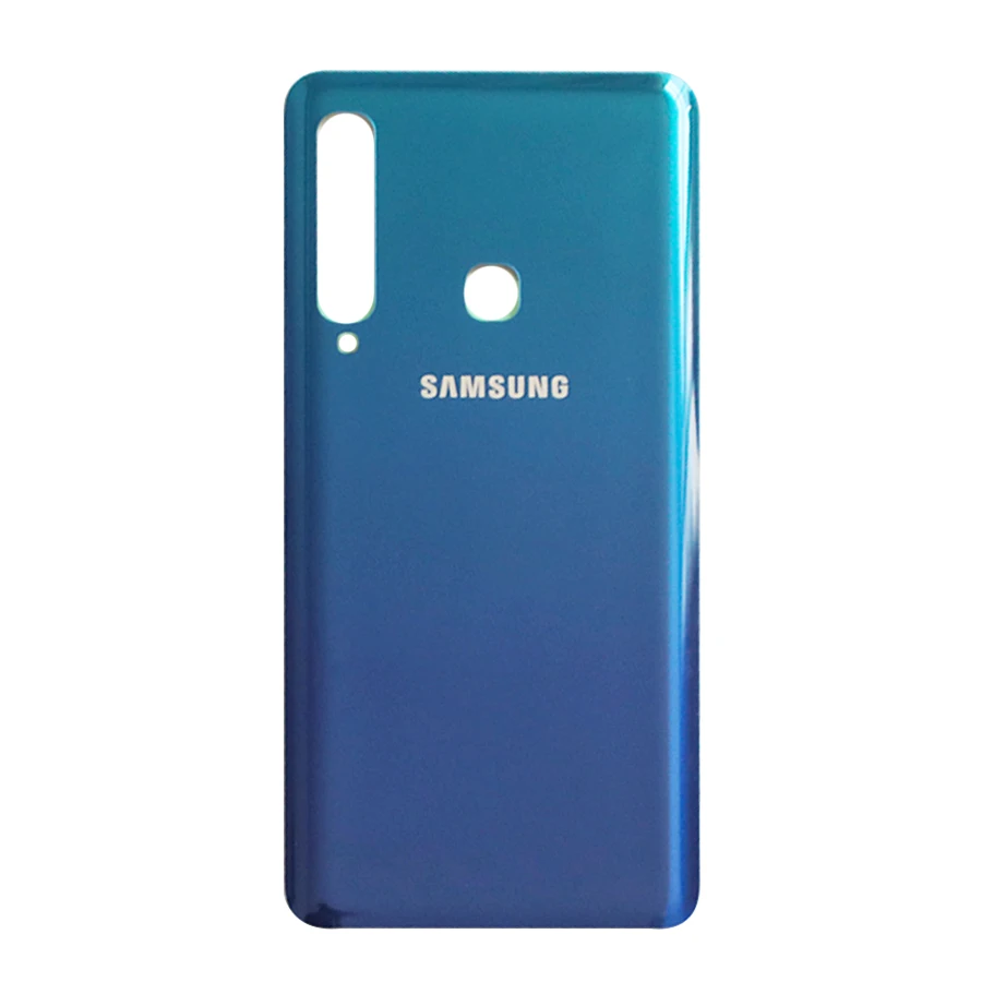 Чехол A9 для samsung Galaxy A9 Star Pro A9S A920 A920F, задняя крышка на батарейке, задняя крышка на дверь, запасная часть стекла - Цвет: No Lens Blue