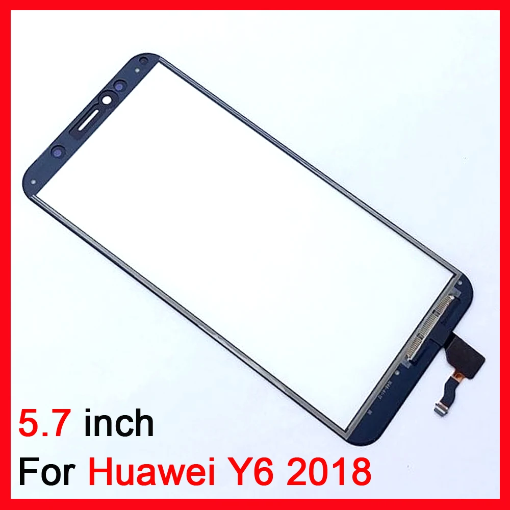 5 7 дюймов для Huawei Y6 2018 / Prime сенсорный экран дигитайзер Панель переднее стекло