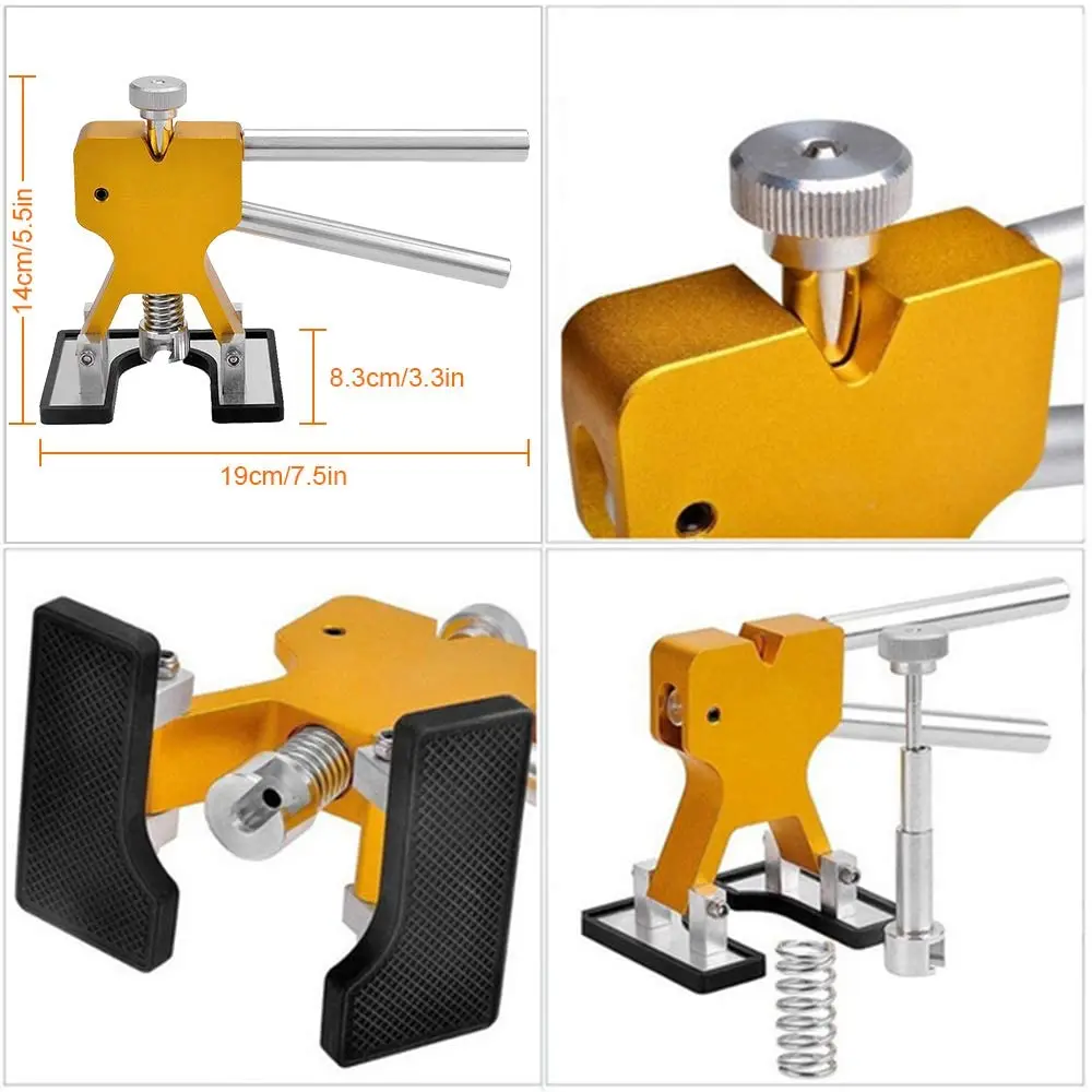 vender Paintless Conjunto De Ferramentas De Remoção De Dente Automático Reparação De Dentes Com Diferentes Abas De Alumínio Dent Pull Pode Ser Reutilizado Inúmeras Vezes Kit