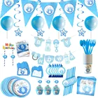 Украшения для девочек Baby Shower babyshower для мальчиков, набор воздушных шариков It's a Boy oh baby
