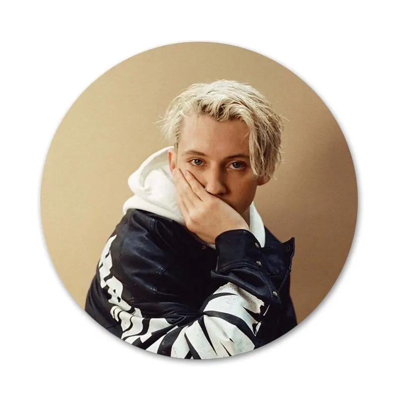 Значок Troye Sivan брошь заколка аксессуары для одежды рюкзака украшение подарок 58 мм