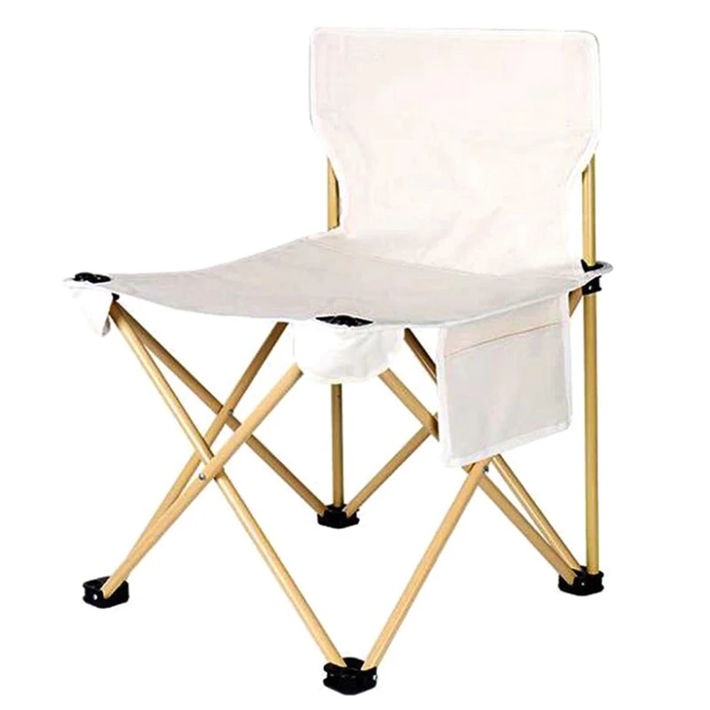

Outdoor Portable Camping Chair Ultralight Fishing Stool Folding Beach Chair Leisure Travel BBQ Backrest Recliner Chair