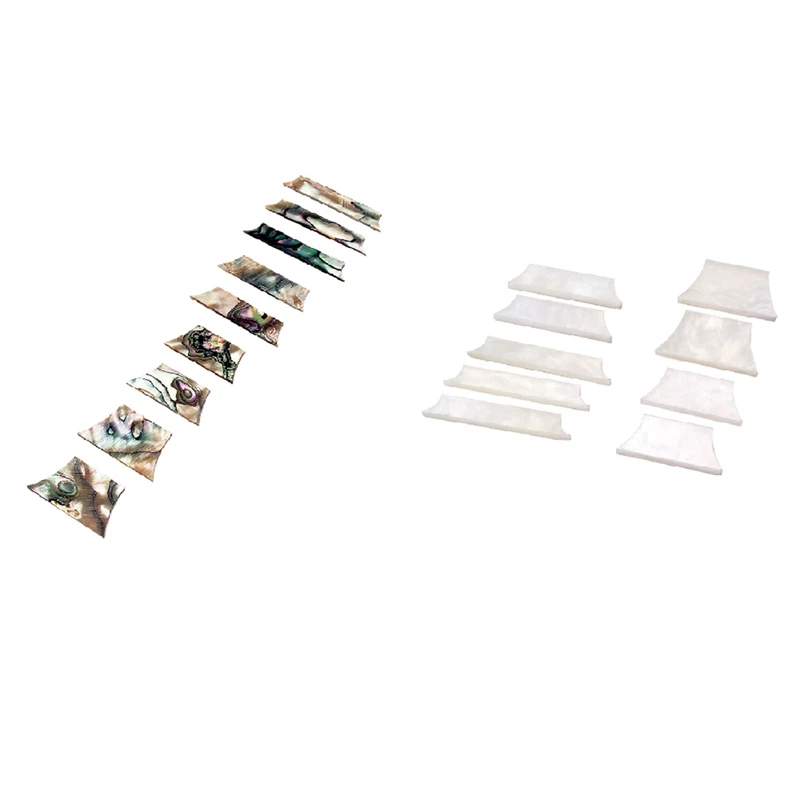 

Материал с инкрустацией для гитары, 9 шт., Яркий Декоративный блок, грифельная доска и 9 шт. белых жемчужин