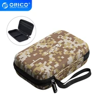 orico hard case bag power bank case for 2 5 hard drive u disk usb cable external storage carrying ssd hdd case storage box