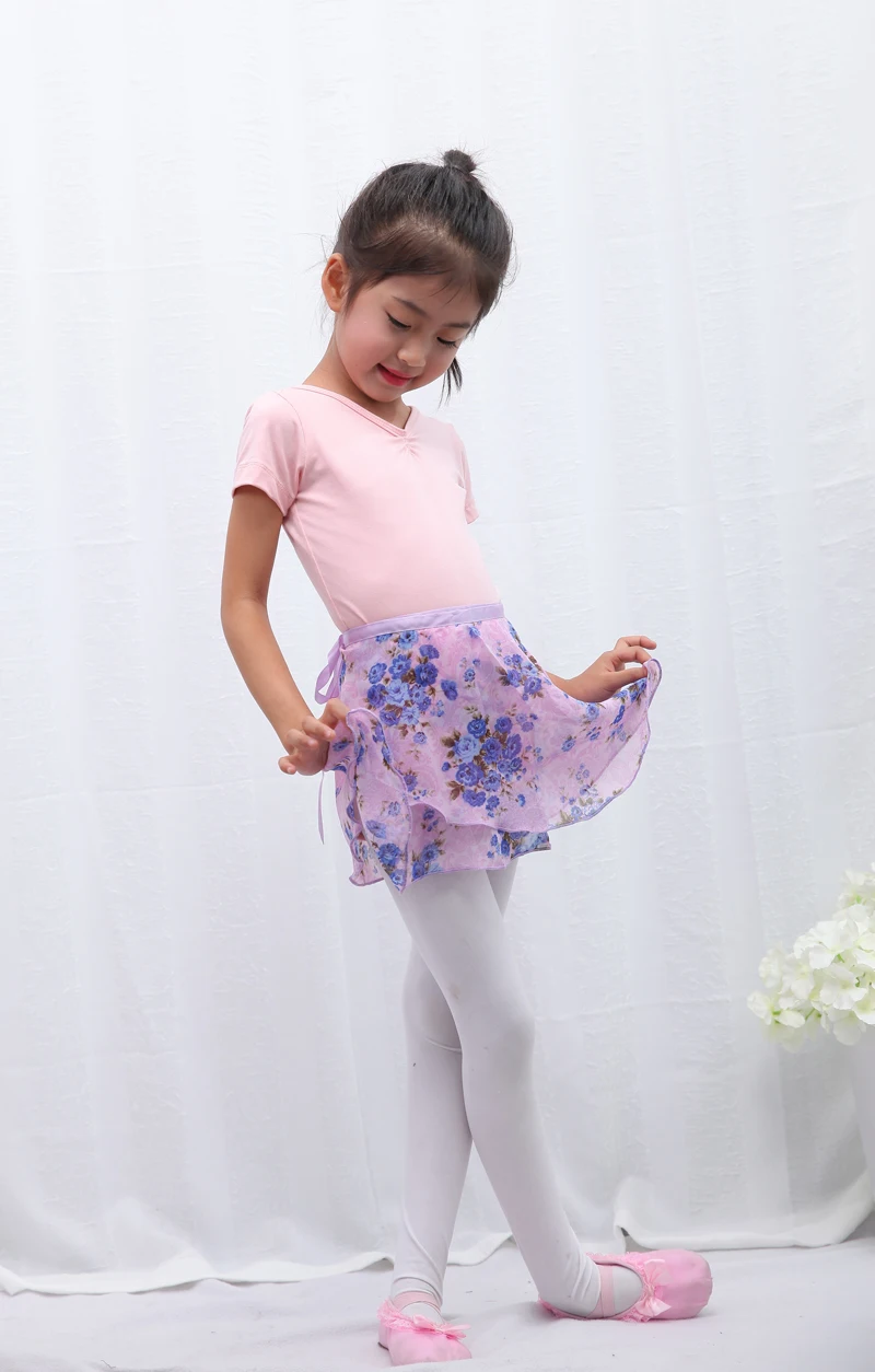 Детская Одежда для танцев в фартук Tutu 2021 новая дешевая одежда из шифона с цветами