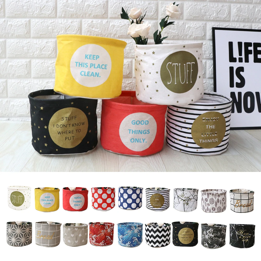 Складная маленькая корзина для белья грязная одежда настольный органайзер