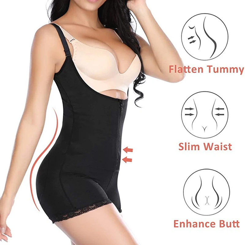 

Fajas Reductoras Latex Body Shaper Levanta Cola Post Parto Surgery Girdle Slimming Underbust Corset Butt Lifter Waist Trainer US