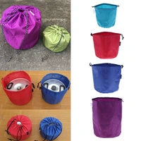 outdoor camping tableware pot storage bag drawstring organize stuff pack sack waterproof cover
