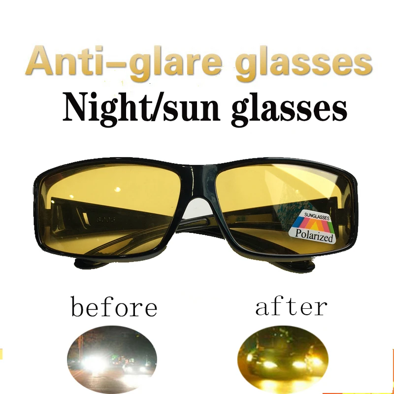 Ночное видение очки для вождения высокое качество цвета: черный Технология