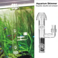 aquarium filter fish tank protein skimmer oil filter surface water plant pistil floating head design portable simple helix shape