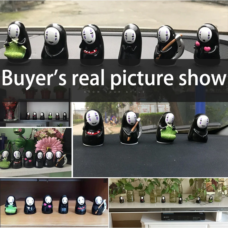 Полимерные настольные японские декоративные Мультяшные куклы без лица