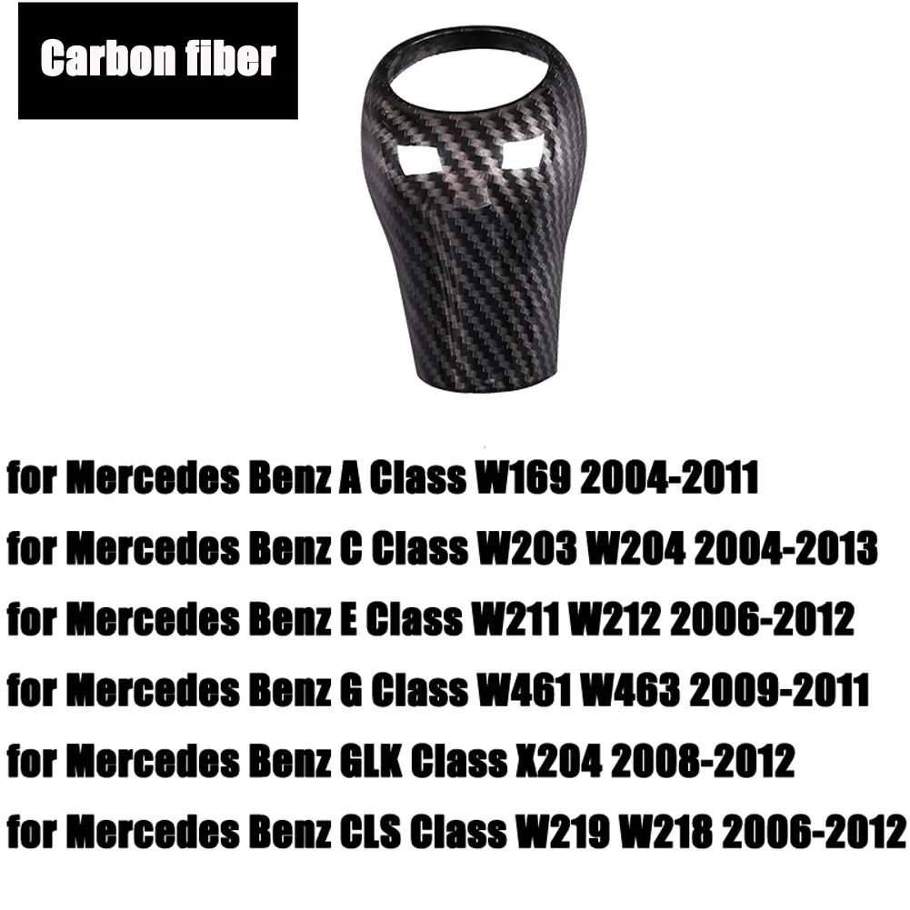 1 Для Mercedes Benz A C E G GLK CLS Class W169 W203 W204 W211 W212 W463 X204 W219 W218 автомобильный чехол для рычага переключения передач отделка Аксессуары - Название цвета: 1