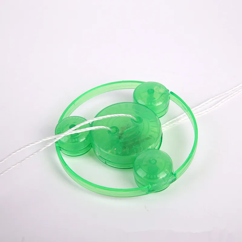 

2018 New Juguetes Hand Pull Luminous Flashing Rope Flywheel Toy Led Light Up Toys Novelty For Children's Birthday Funny Gift