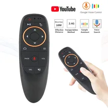 Lism G10 G10S Pro Voice Remote Control 2.4G Wireless Air Mouse Gyroscope IR Learning for Android tv box HK1 H96 Max X96 mini