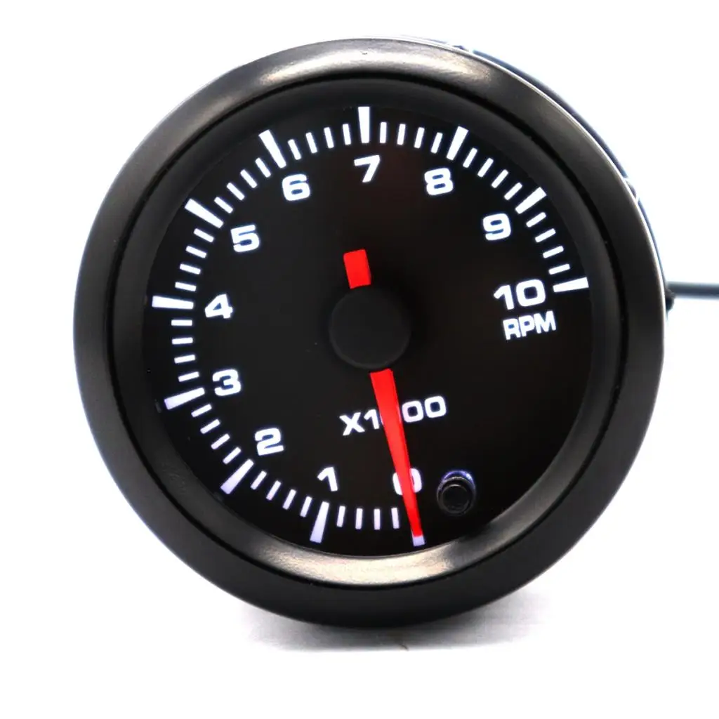 Universal Car 2 Inch 52mm Tachometer Tach RPM Gauge 7 Color LED Display | Tachometers