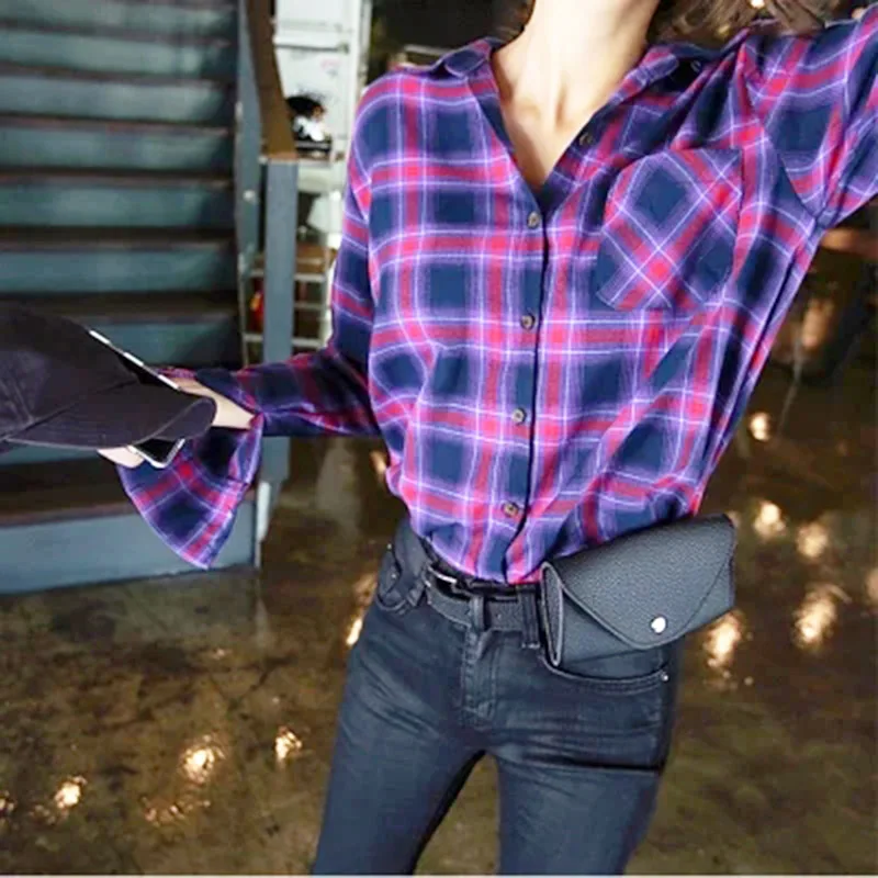 

New Waist Bag PU Leather Fanny Pack Femal Belt Phone Pouch Small Chest Pack Bags Vintage Women Belt Messenger Bags 54