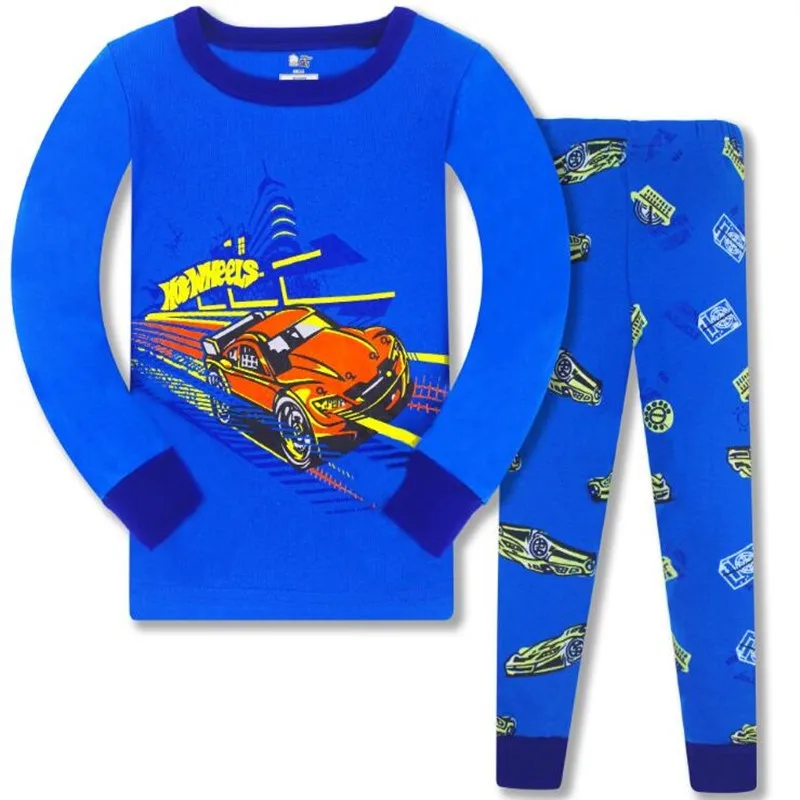 

Boys Space Rocket Pajamas Sets Kids Printing Sleepwear Children Nightwear Baby Pajamas Cartoon Pyjamas