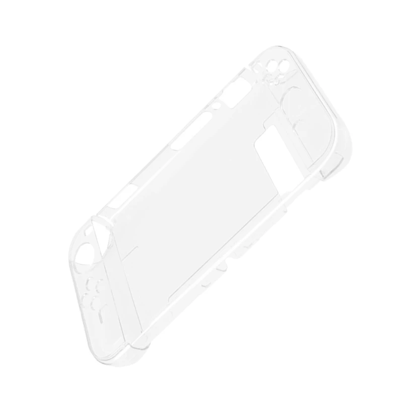 

X37D Translucent Game Console Protective Cover Clear Case for Switch Gaming Handle Dockable Standard Shell Fashion Simple