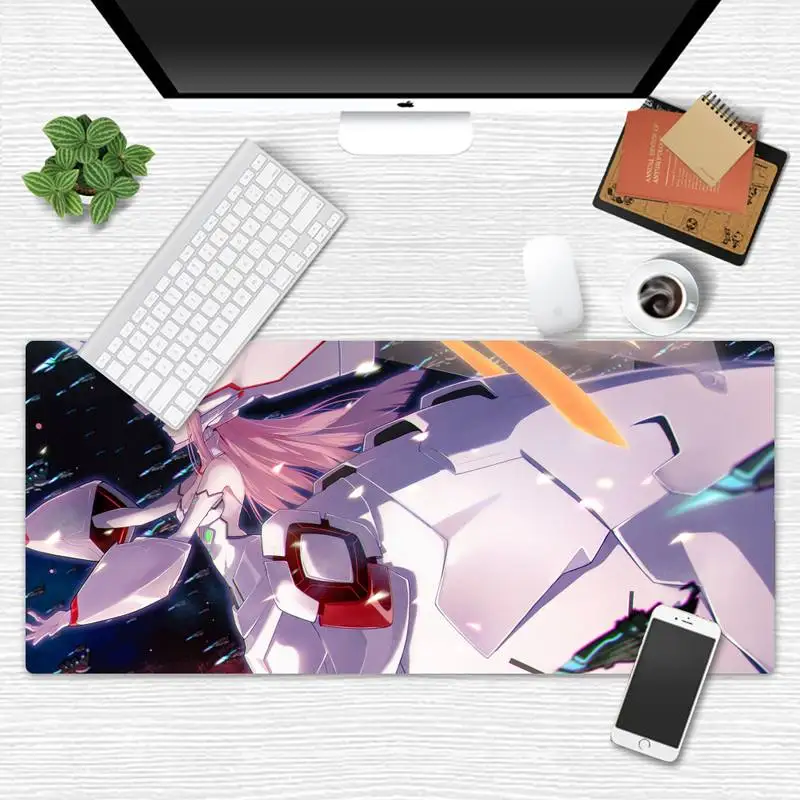 

zero two Customized laptop Gaming mouse pad Game Office Work Mouse Mat pad X XL Non-slip Laptop Cushion mouse pad